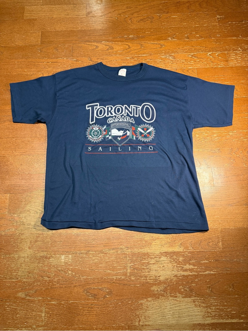 90s Vintage Toronto Canada International Sailing Graphic Tee